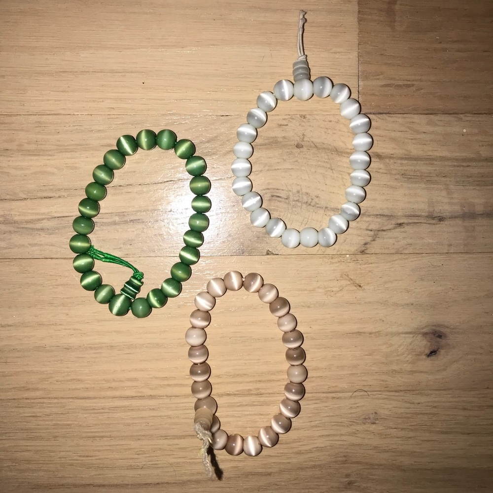 Beaded bracelets